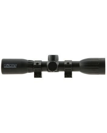 Konus 7350 KonusFireMatte Black 4x32mm 1" Tube 30/30 Reticle Includes Mounting Rings