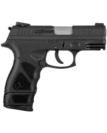 Taurus 1TH9C031 THcCompact 9mm Luger 17+1 3.54" Matte Stainless Steel Barrel, Matte Black Serrated Slide, Black Polymer Frame w/Picatinny Rail, Black Finger Grooved Polymer Grip Right Hand