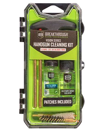 Breakthrough Clean BTECC9 Vision Series Cleaning Kit 9mm &amp; 38 Cal Pistol/9 Pieces Multi-Color