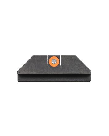 Night Fision GLK002014OGZ Tritium Night Sights For GlockGreen Tritium Orange Outline Front Sight Black Rear Sight Glock 20/21/29/30/36/40/41