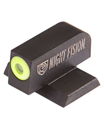 Night Fision CNK025001YGX Tritium Night Sights for CanikGreen Tritium Yellow Outline Front Sight TP9SF/TP9SF Elite/SP9SA Mod 2