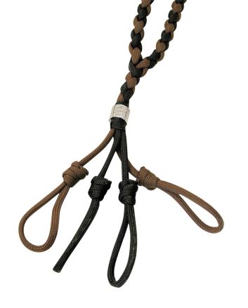 Haydel's Game Calls DL98 Deluxe4 Call Lanyard, Camo Paracord