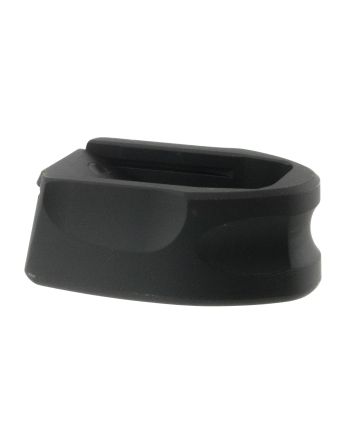 Samson 040603201 Magazine Extensionmade of 6061-T6 Aluminum with Hardcoat Anodized Black Finish for 9mm Luger S&amp;W M&amp;P Shield, M&amp;P Shield M2.0 7 &amp; 8 Round Mags (Adds 1rd)