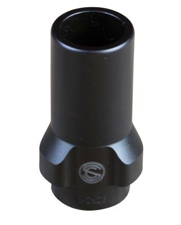 SilencerCo AC2604 3-Lug Muzzle Device 9mm Luger 1/2"-28 tpi
