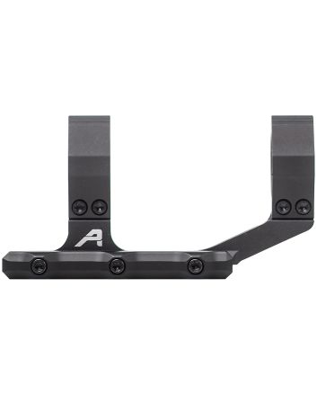 Aero Precision APRA210400 Ultralight Scope Mount/Ring Combo Extended Black Anodized Aluminum, 1" Tube Fits AR-15, 1913 Picatinny Rail Mount