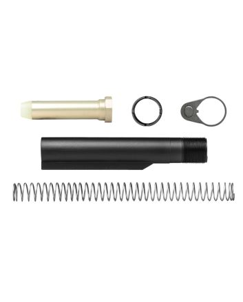 Aero Precision APRH100151 Buffer Kit7075-T6 Aluminum Black Mil-Spec 6 Position for AR-15