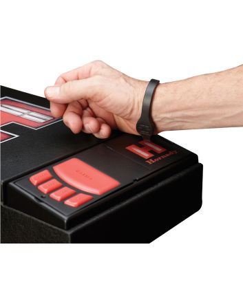Hornady 98166 Rapid Safe RFID Wrist Band Black Rubber