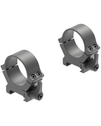 Leupold 174076 QRW2 Cross-Slot Scope Ring Set Matte Black Steel 30mm Tube Medium Quick Release Picatinny/Weaver