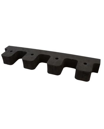 SME SMEMGR Magnet Gun RestBlack High Density Foam, Holds Guns Or Fishing Poles