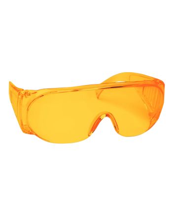Walker's GWPFCSGLAMB Sport Glasses Full Coverage Adult Amber Lens Polycarbonate Amber Frame