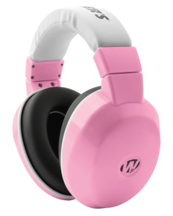 Walker's GWPINFMPK Infant Passive Muff 23 dB Over the Head Pink/White Plastic
