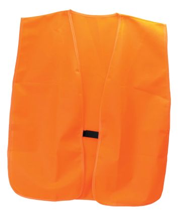 HME VESTOR Safety VestOSFA Blaze Orange Polyester