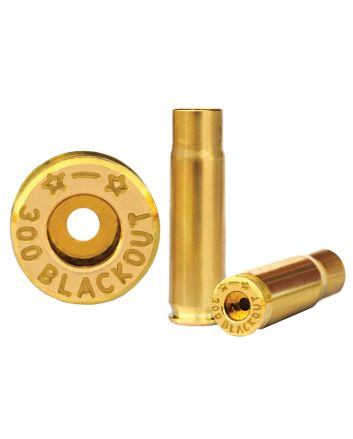 Starline Brass 300BLKEUP100 Unprimed Cases300 Blackout Rifle Brass 100 Per Bag