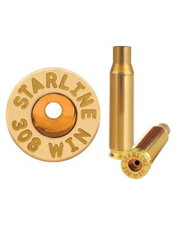 Starline Brass 308WINEUP50 Unprimed Cases7.62x51mm NATO Rifle Brass 50 Per Bag