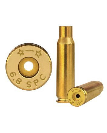 Starline Brass 68SPCEUP50 Unprimed Cases6.8mm Rem SPC Rifle Brass 50 Per Bag