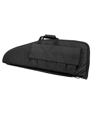 NcStar CV290740 VISM Rifle Case Black PVC Nylon w/ Foam Padding Double Zippers Carry Handle &amp; ID Holder