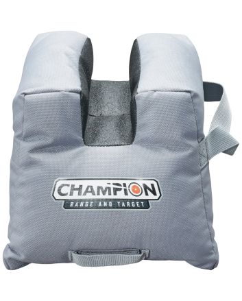 Champion Targets 40893 Shooting BagFront Bag Gray w/Black Panels