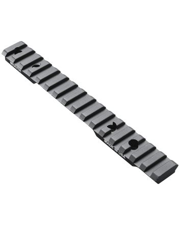 Weaver Mounts 99473 Multi-Slot BaseExtended Black Anodized Aluminum Fits Browning AB3 Short Action