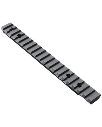 Weaver Mounts 99487 Multi-Slot BaseExtended Black Anodized Aluminum Fits Savage Axis