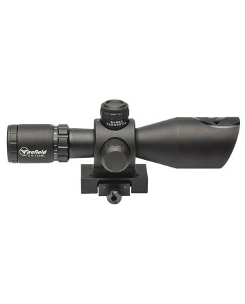 Firefield FF13064 BarrageMatte Black 2.5-10x40mm Illuminated Red/Green Mil-Dot Reticle