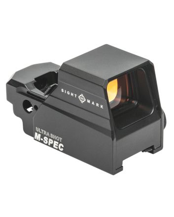 Sightmark SM26034 Ultra Shot M-Spec LQD Reflex Sight Matte Black 1 x 33 mm x 24 mm 2 MOA Red Dot/65 MOA Circle Crosshair
