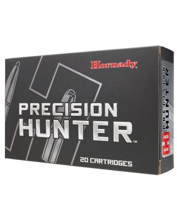 Hornady 80636 Precision Hunter7mmRemMag 162gr Extremely Low Drag eXpanding 20 Per Box/10 Case