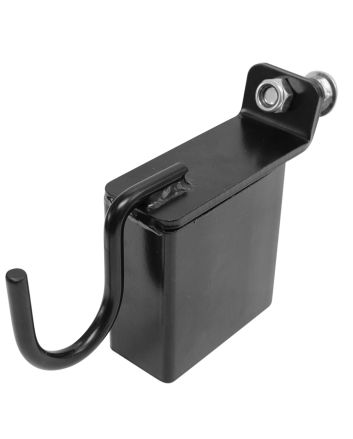 Birchwood Casey 49052 2-In-1 Gong Hanger Black Steel Lumber Post Mount