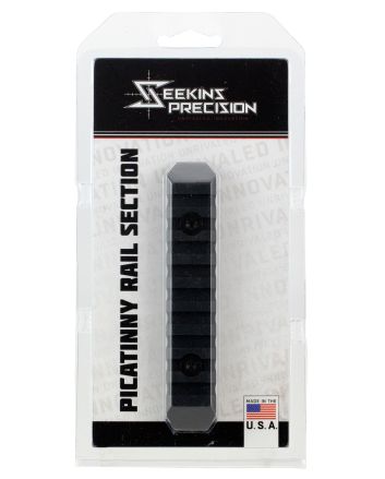Seekins Precision 0010560081 M-LOK Rail Section 9 SlotsBlack Anodized