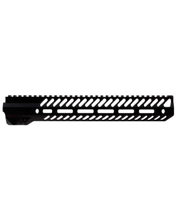 Seekins Precision 0010530051 NOXS M-LOK Rail System AR-15 Black Hardcoat Anodized 6005A-T6 Aluminum 12" Picatinny