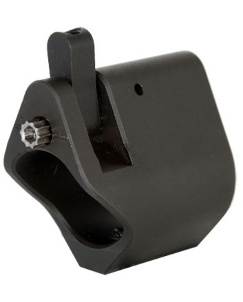 Seekins Precision 0011510065 Select Adjustable Gas Block .750" Steel Black Melonite
