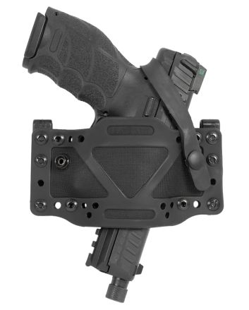 Limbsaver 12504 CrossTechIWB/OWB Black Polymer Belt Clip/Strap Fits Universal Handgun Ambidextrous
