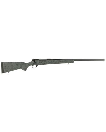 Howa HHS63701 M1500 HS Precision 7mm Rem Mag 3+1 24" Barrel, Black Metal Finish, Gray Black Webbed Fixed HS Precision Stock