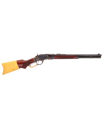 Taylors &amp; Company 550202COM 1873 Comanchero 357 Mag Caliber with 10+1 Capacity, 18" Barrel, Color Case Hardened Metal Finish &amp; Walnut Fixed Pistol Grip Stock Right Hand (Full Size)