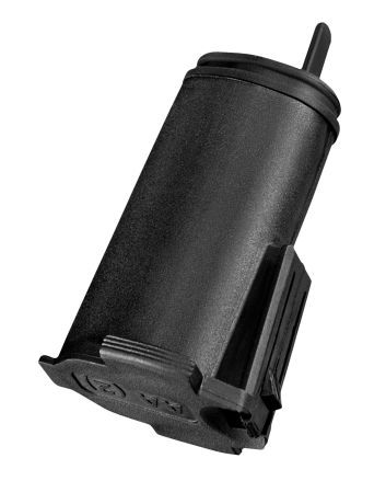 Magpul MAG056-BLK MIAD/MOE Battery Storage AR10/AR15/M4/M16/M110/SR25 Black Polymer
