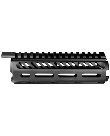 Mission First Tactical TMARCMRS Tekko Rail System AR-15 Carbine Black Hardcoat Anodized Aluminum 7" M-LOK