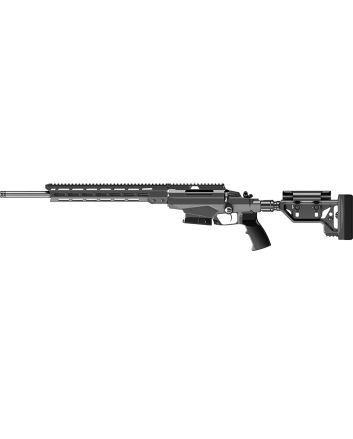 Tikka JRTAC482L T3x Tac A1 6.5 Creedmoor 24" 10+1 Black Rec/Barrel Black Fixed with Aluminum Bedding Stock Black Polymer Grip Left Hand
