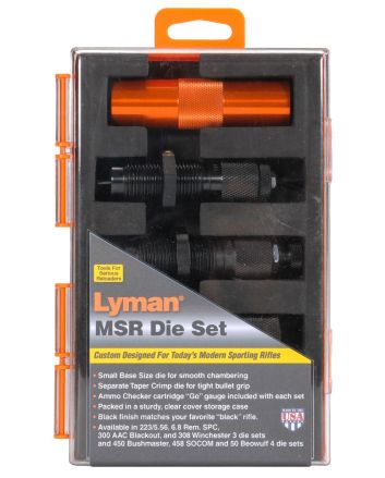 Lyman 7690112 MSR Precision Die System 4-Die Set 50 Beowulf