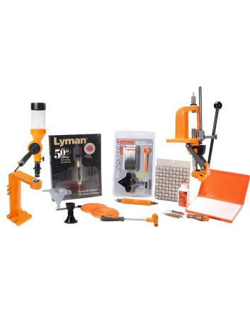 Lyman 7810360 Brass Smith Victory Press Reloading Kit 1 Hole Cast Iron