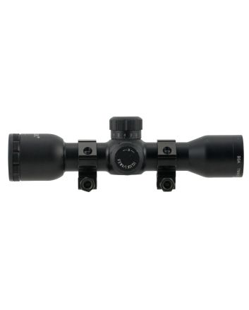 BSA TW4X30 Tactical WeaponBlack Matte 4x 30mm 1" Tube Mil-Dot Reticle Features AR &amp; SKS Mounts &amp; Rings