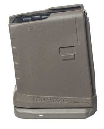 ProMag RM5FDE Standard5rd Detachable w/Roller Follower 5.56x45mm Fits AR-15 Flat Dark Earth DuPont Zytel Polymer