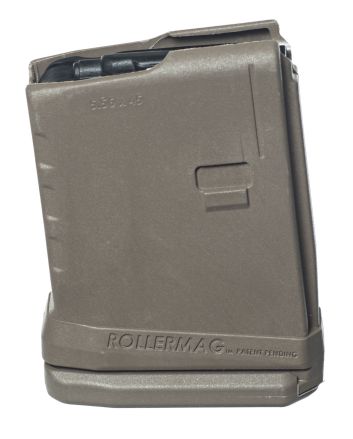 ProMag RM10FDE Standard10rd Detachable w/Roller Follower 5.56x45mm Fits AR-15 Flat Dark Earth DuPont Zytel Polymer