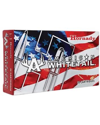 Hornady 80904 American Whitetail308Win 165gr InterLock Spire Point 20 Per Box/10 Case