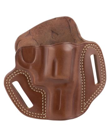 Galco CM102 Combat MasterOWB Tan Leather Belt Slide Fits S&amp;W L Frame Right Hand