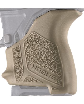 Hogue 18123 HandAll Beavertail Grip Sleeve made of Rubber with Textured Flat Dark Earth Finish for Ruger LCP II
