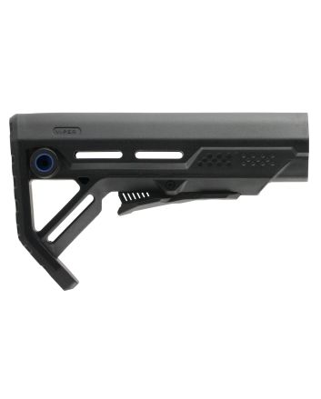 Strike STRIKEESMOD1BKBLU MOD1 Mil-Spec Black with Blue Accent Synthetic for AR-15, M16