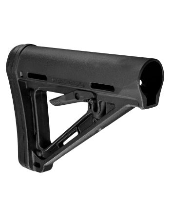 Magpul MAG401-BLK MOE Carbine Stock Black Synthetic with AR-15, M16, M4 with Commercial Tube (Tube Not Included)