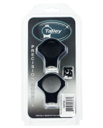 Talley 740735 Scope Mount/Ring ComboBlack Anodized 30mm Tube Fits X-Bolt Medium Rings