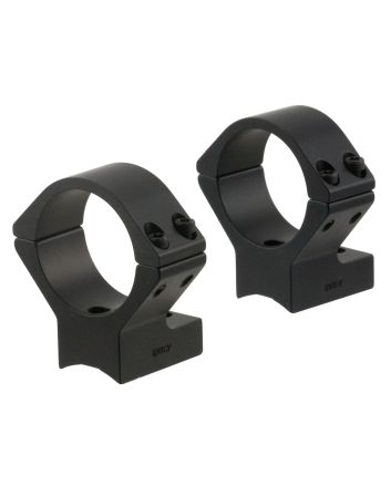 Talley 930336 Scope Mount/Ring ComboBlack Anodized 1" Tube Marlin Lever Action 1895/336/1894 Low Rings