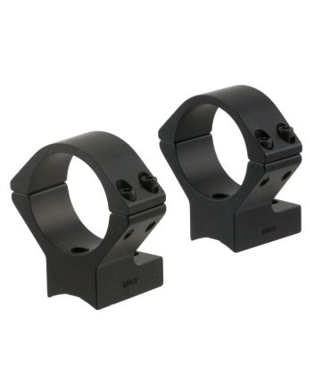 Talley 940336 Scope Mount/Ring ComboBlack Anodized 1" Tube Marlin Lever Action 1895/336/1894 Medium Rings