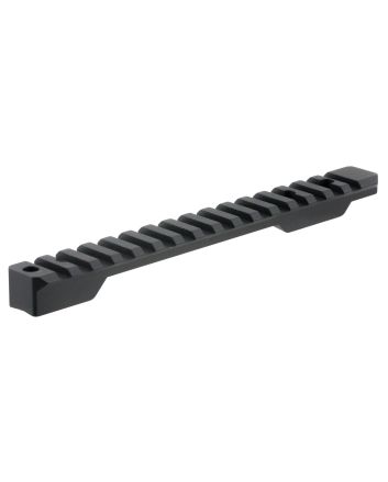 Talley POO252705 Picatinny RailBlack Anodized Aluminum Weatherby Mark V Magnum Action 0 MOA